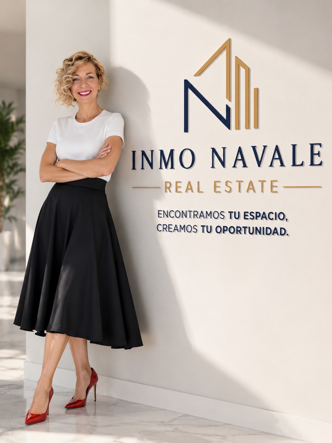 Juana Alegría, agente inmobiliario de Inmonavale